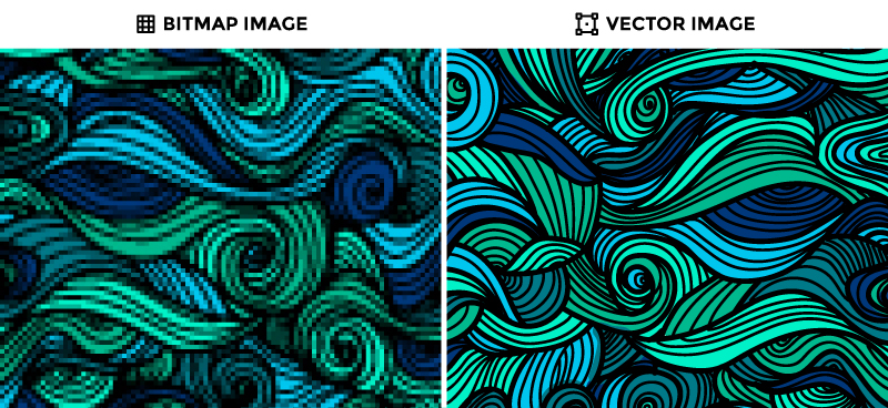 quality difference raster and vector